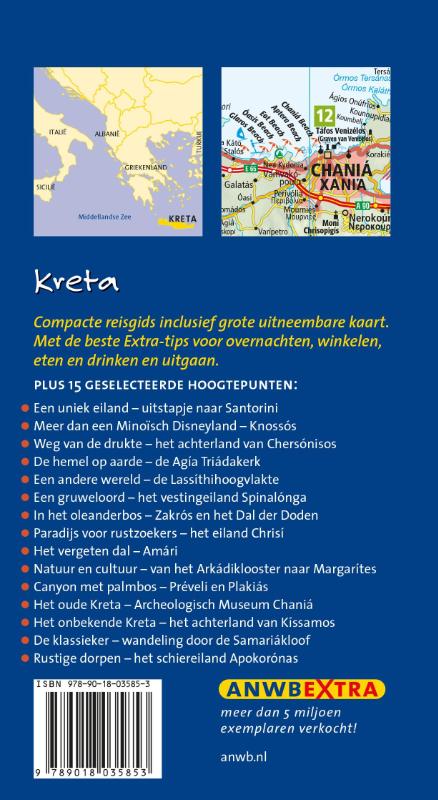 Kreta / ANWB Extra achterkant
