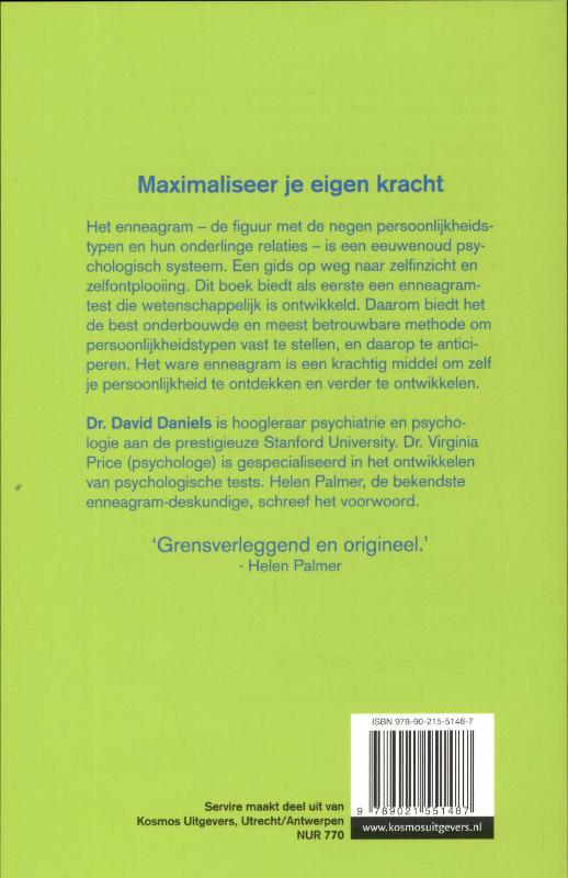 Het ware enneagram achterkant