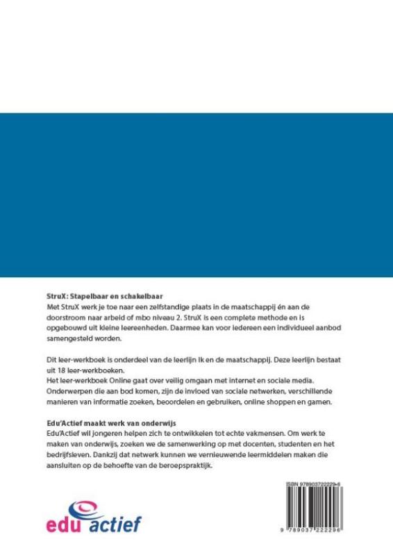 Ik en de maatschappij / StruX achterkant