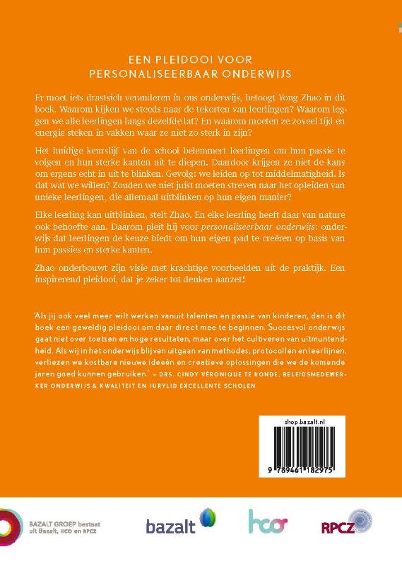 Elke leerling kan uitblinken / Leiders met impact achterkant