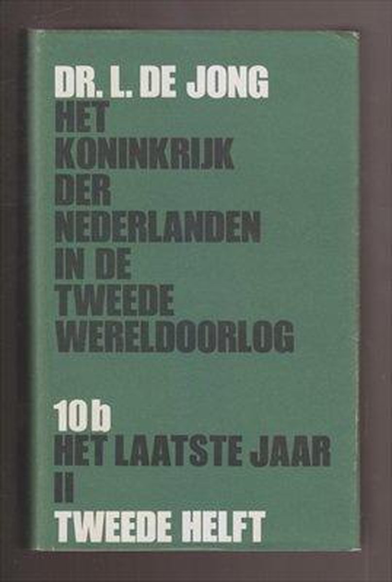 KONINKRYK NED. 10B II LAATSTE JAAR