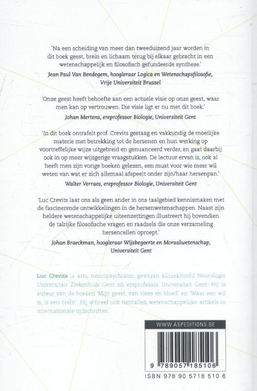 Word wie je bent achterkant