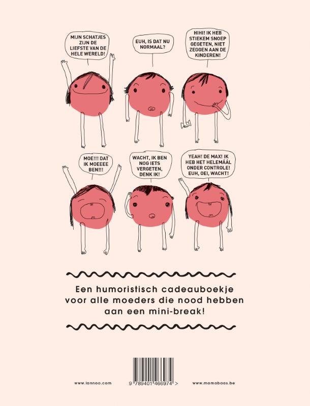 Mama heeft alles (bijna, maar nooit helemaal, niet echt) onder controle / Mama Baas achterkant