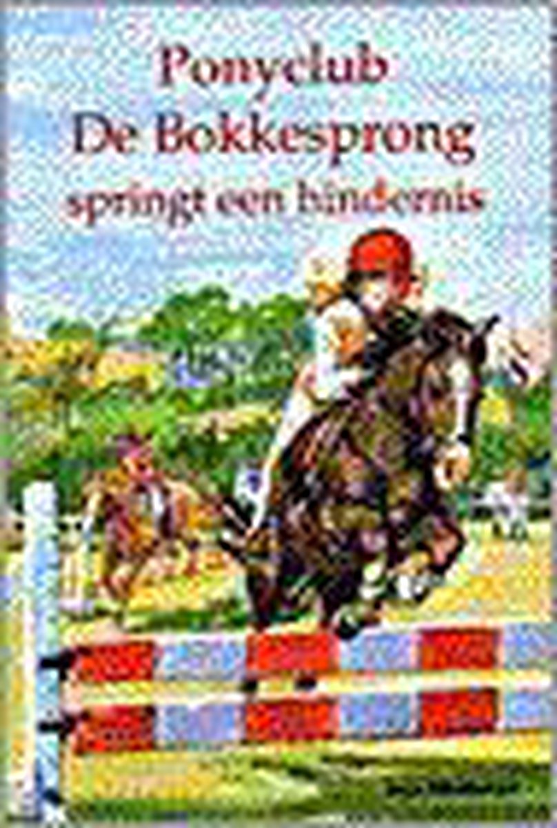 Ponyclub De Bokkesprong springt een hindernis / Sterserie