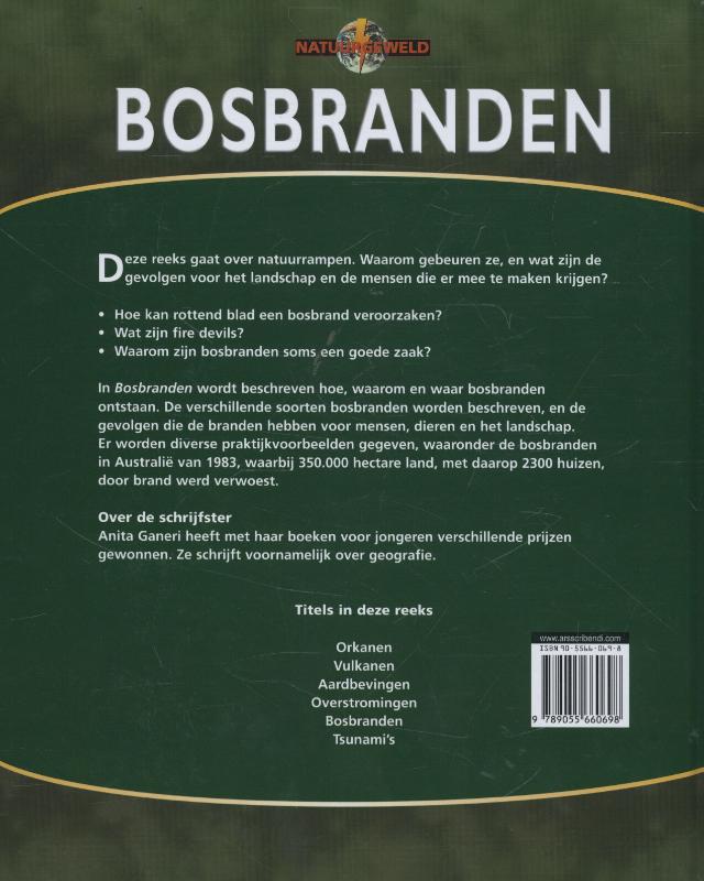 Natuurgeweld - Bosbranden achterkant
