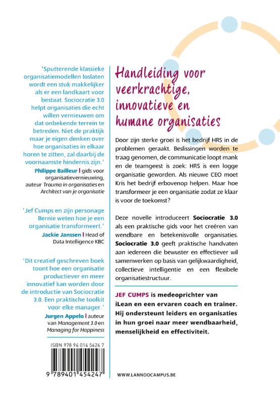Sociocratie 3.0 achterkant