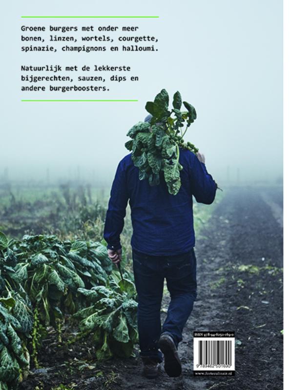 Groene burgers achterkant