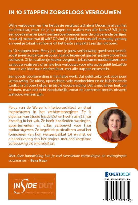 In 10 stappen  -   IN 10 STAPPEN ZORGELOOS VERBOUWEN achterkant