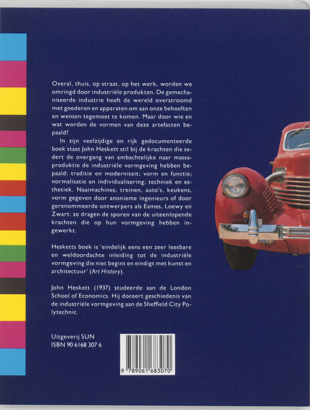 Industriële vormgeving achterkant