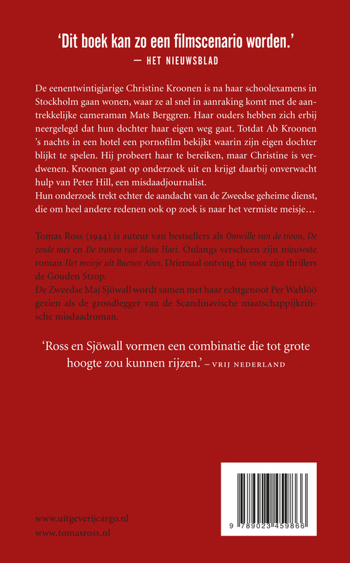 De Vrouw Die Op Greta Garbo Leek achterkant