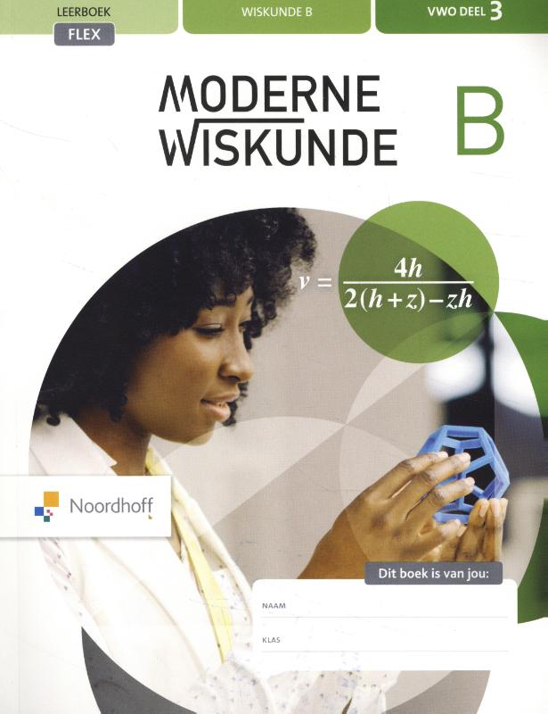 Moderne Wiskunde vwo B 3 FLEX leeropdrachtenboek