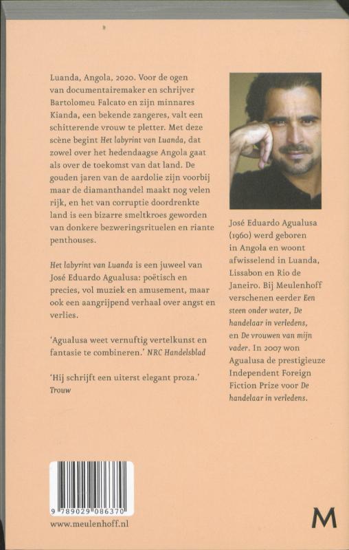 Het labyrint van Luanda achterkant