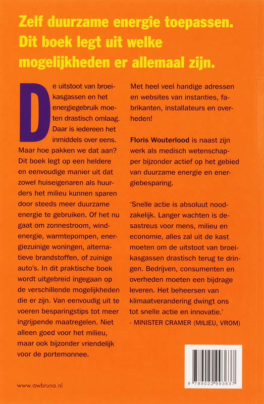 Energie Voor Het Opscheppen achterkant