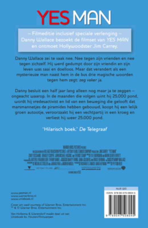 Yes man achterkant