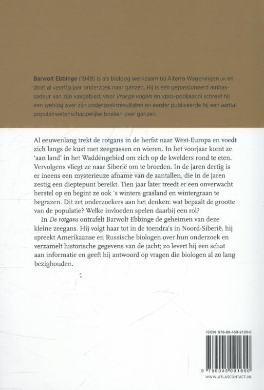 De rotgans / De vogelserie / 1 achterkant