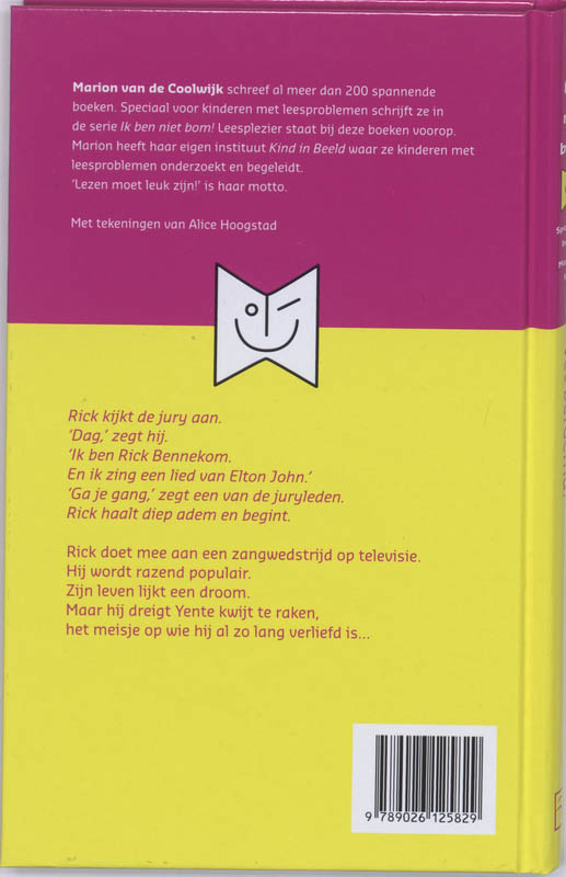 Vet beroemd! / Ik ben niet bom! / 5 achterkant