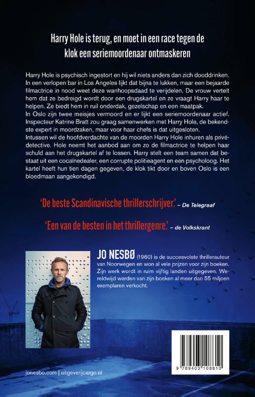 Bloedmaan / Harry Hole achterkant