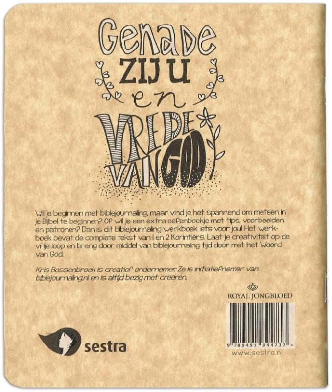 Biblejournaling achterkant