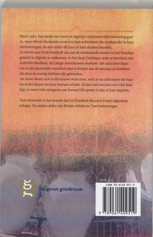 Twee testamenten achterkant