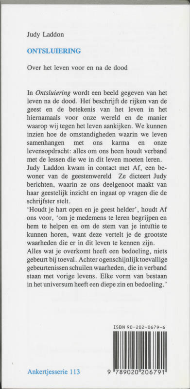 Ontsluiering / Ankertjes / 113 achterkant