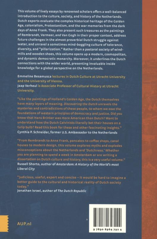 Discovering the Dutch achterkant