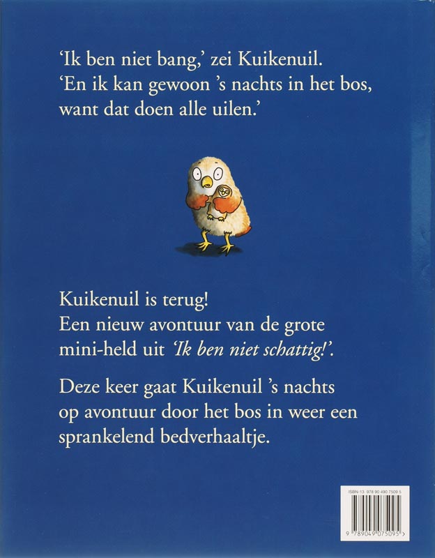 Ik ben niet bang! achterkant