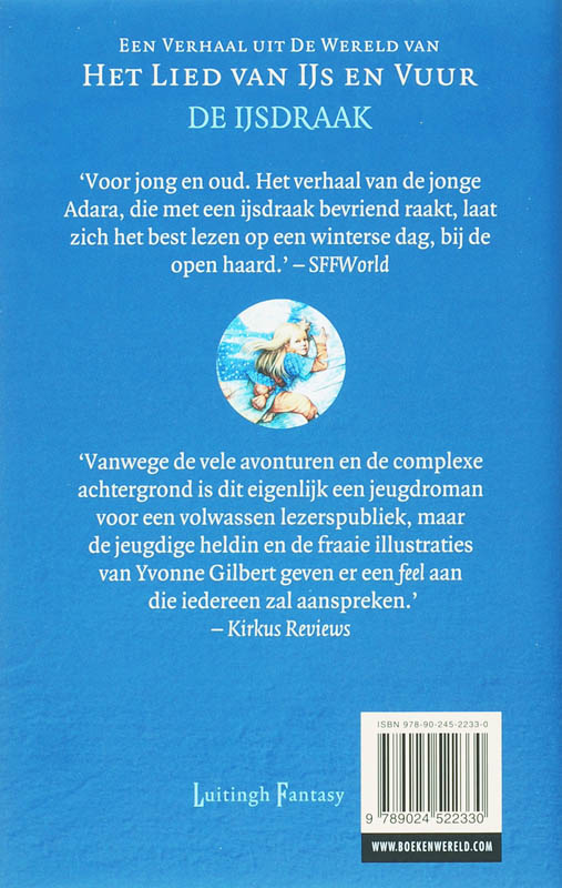 De Ijsdraak achterkant