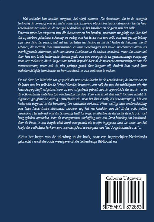 Keltische mythen en legenden achterkant