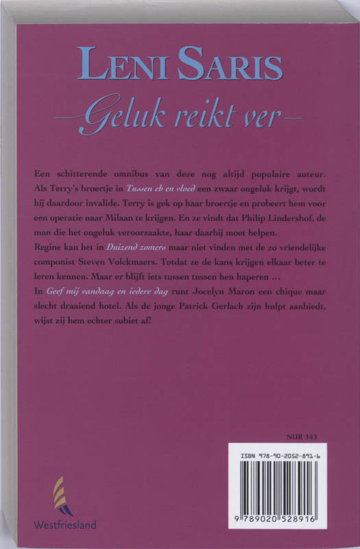 Geluk Reikt Ver achterkant