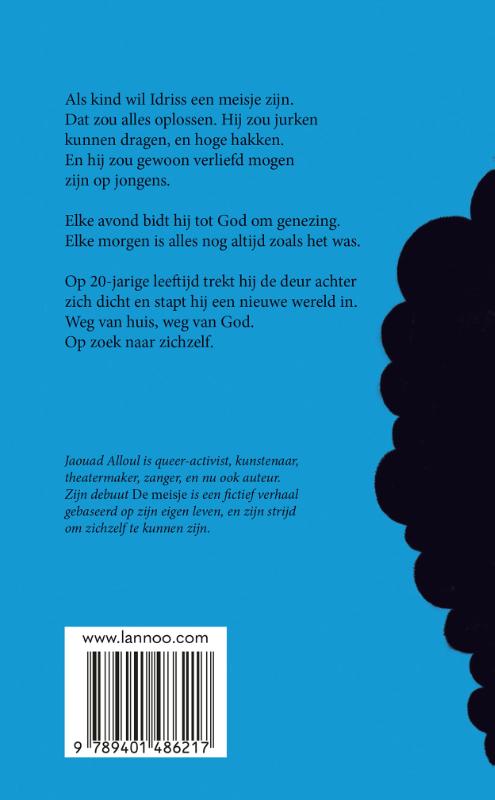 De meisje achterkant