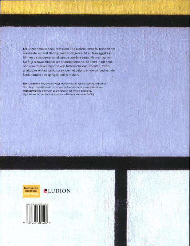 Het verhaal van De Stijl achterkant