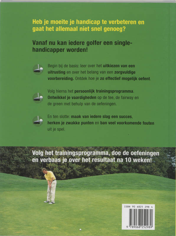 Verbeter Je Golfhandicap achterkant