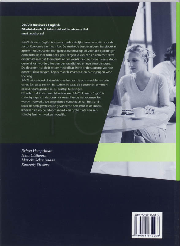20/20 English For Business / Module 2 Administratie + Cd achterkant