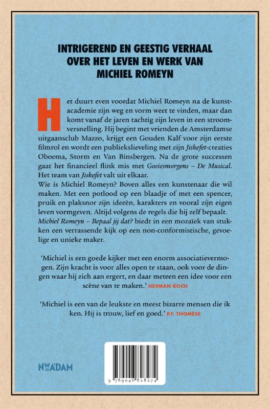 Michiel Romeyn achterkant