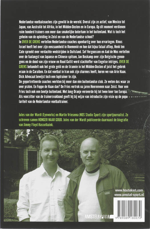 Over de grens / Amstel Sport achterkant