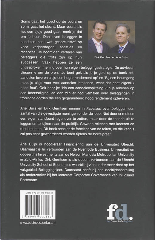 Fabeltjes over beleggen achterkant