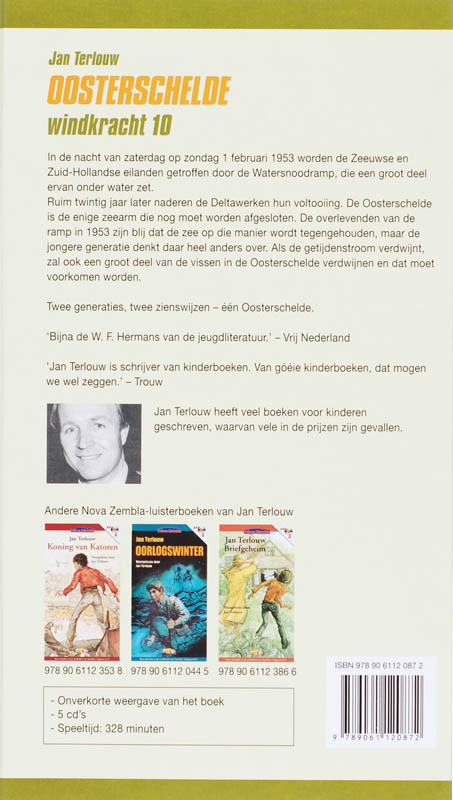 Oosterschelde Windkracht 10 achterkant