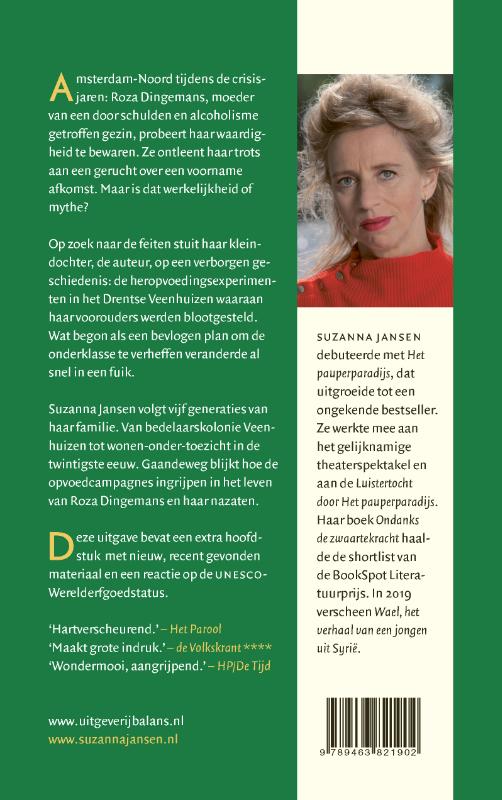 Het pauperparadijs achterkant