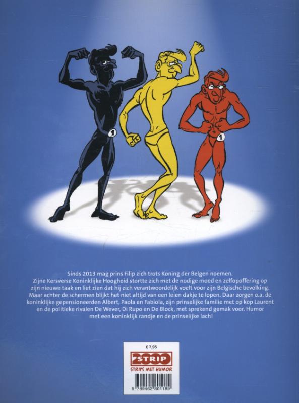 Filip van België 2 - Frituur Belgique achterkant