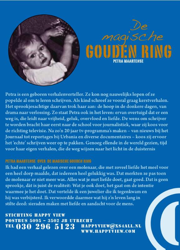 De magische gouden ring achterkant