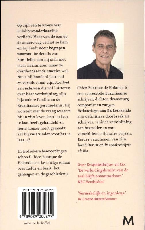 Herinneringen aan Rio achterkant