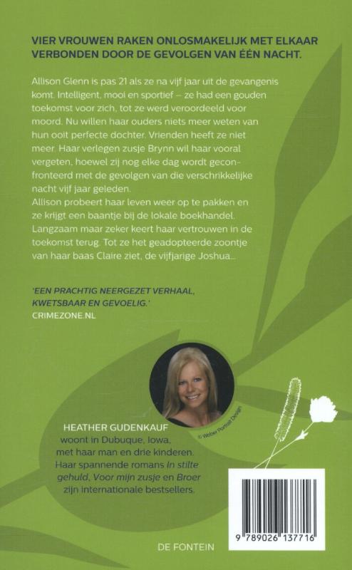 Voor mijn zusje achterkant