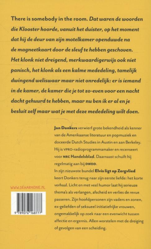 Elvis ligt op Zorgvlied achterkant