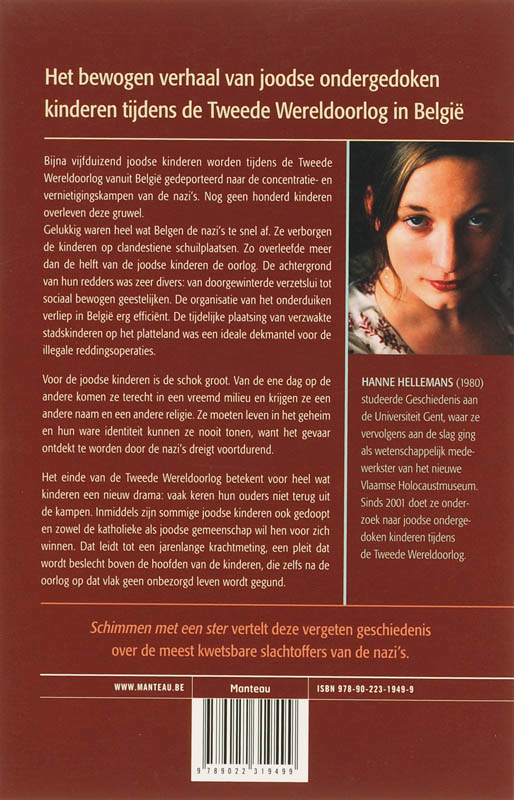 Schimmen met een ster achterkant