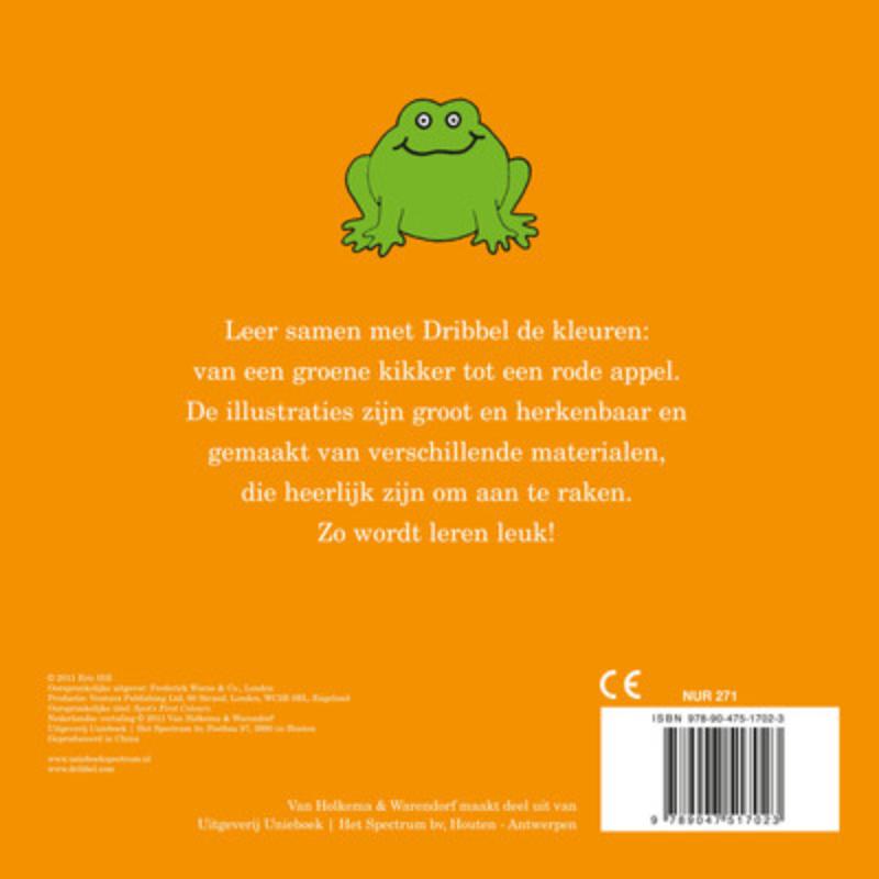 Dribbels eerste kleuren achterkant