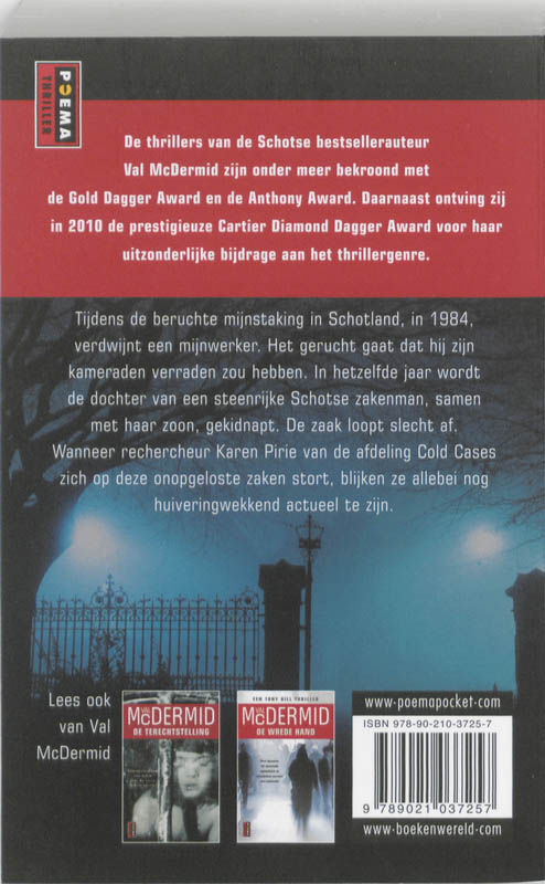 Een duister domein / Karen Pirie achterkant