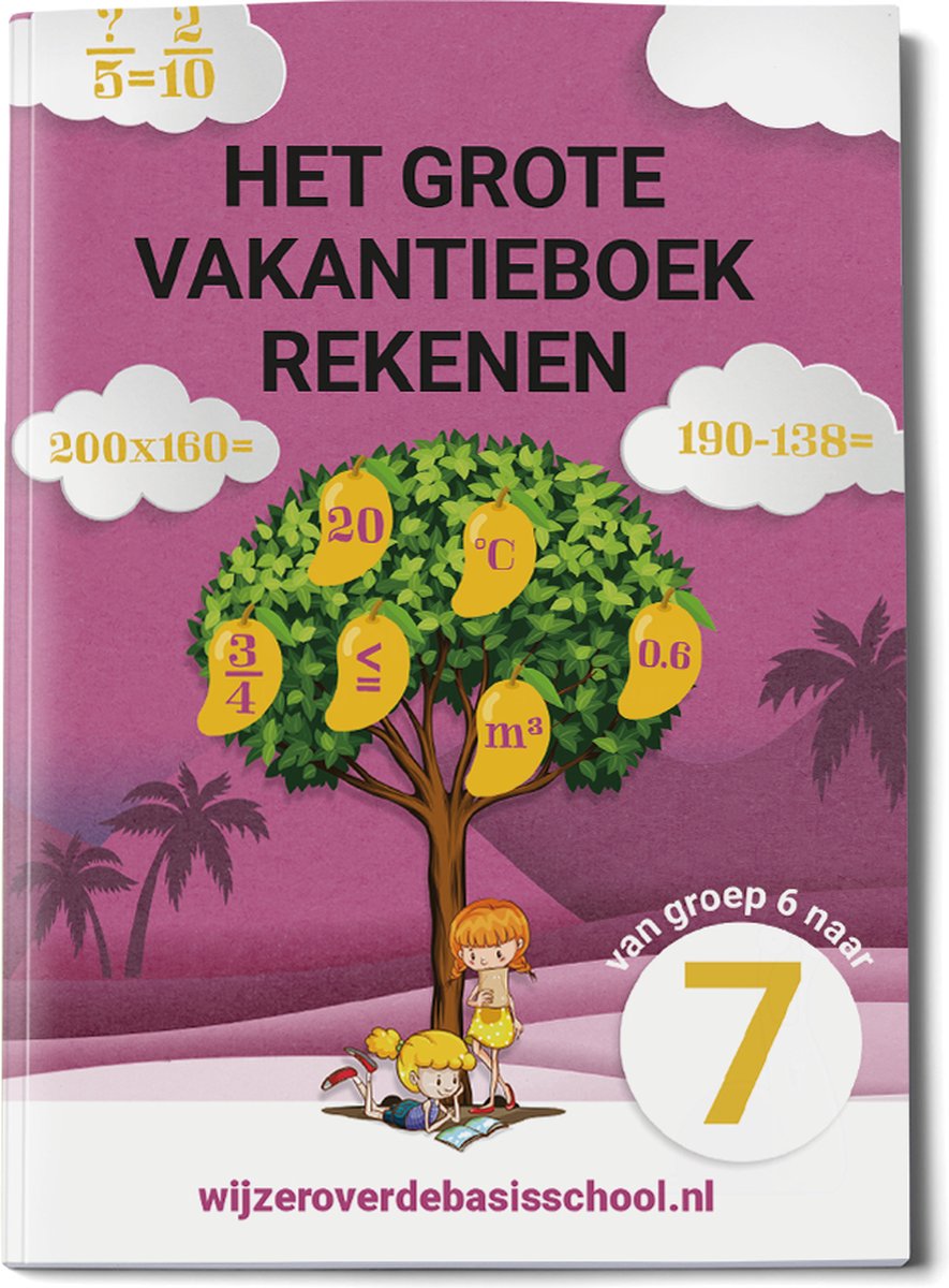 Het Grote Vakantieboek Rekenen - van groep 6 naar groep 7
