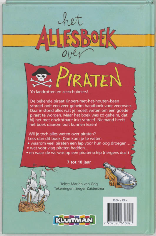 Het Allesboek Over Piraten achterkant