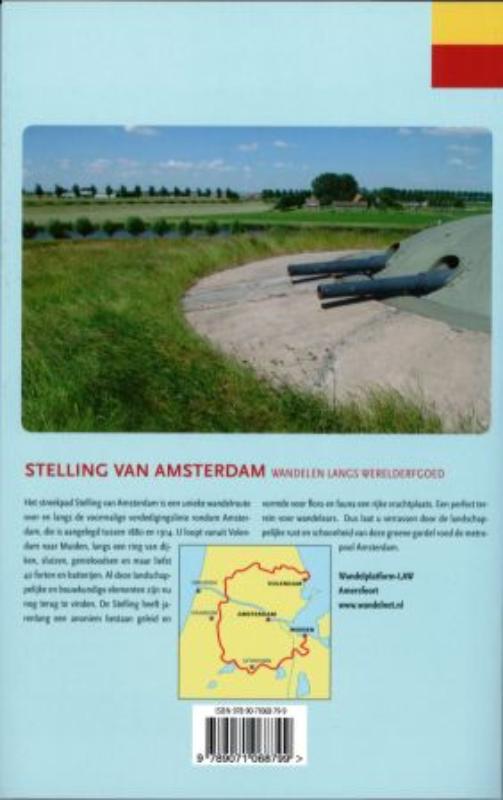 Stelling van Amsterdam / Streekpad / 9 achterkant