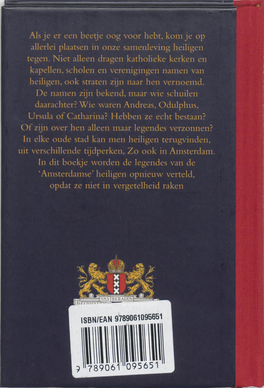 Heilig Amsterdam achterkant